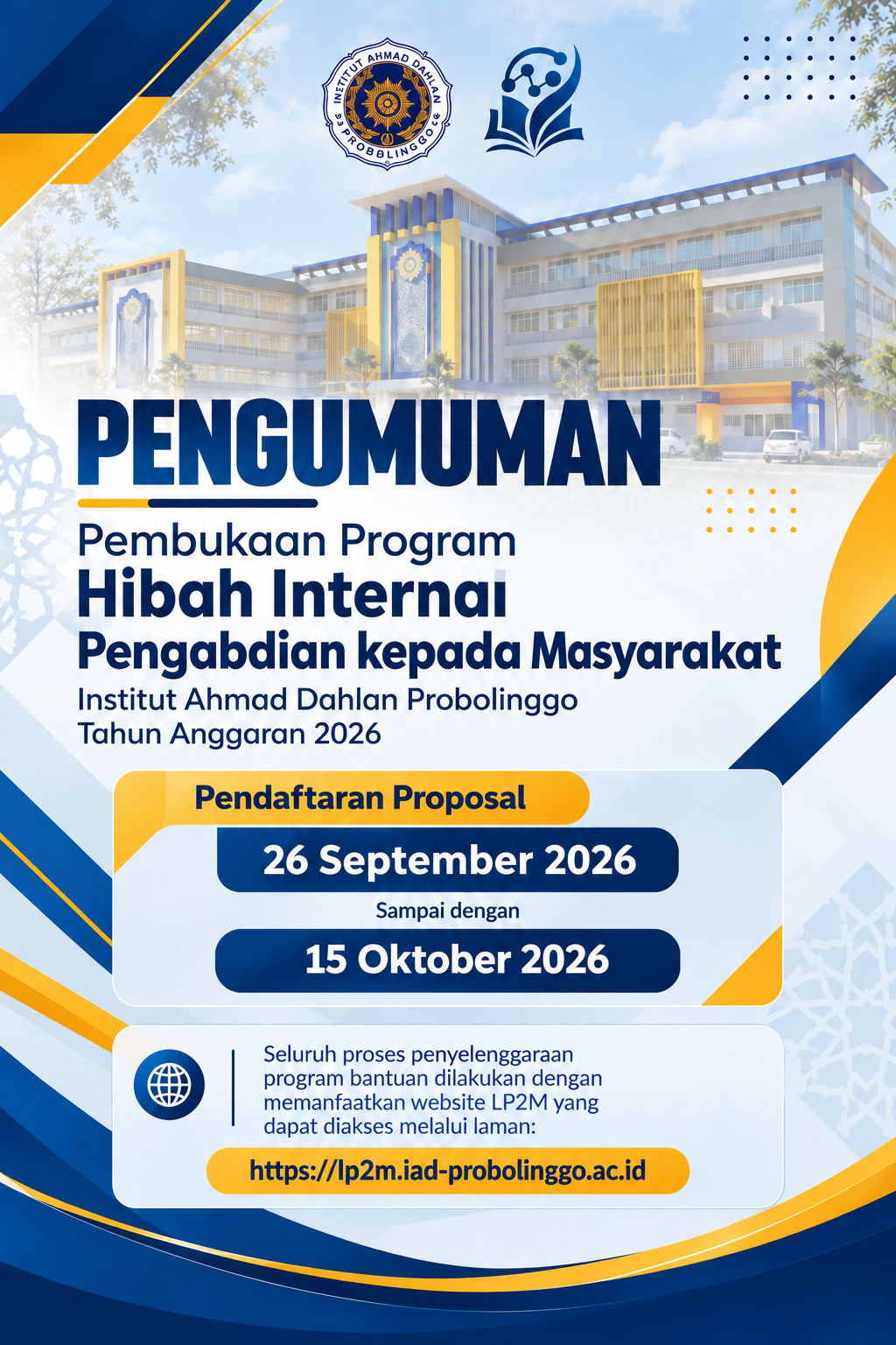 Program Hibah Internal PKM IAD 2026